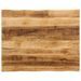 Dessus de table bord vivant 90x80x3,8 cm bois de manguier brut - Photo n°1