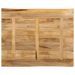 Dessus de table bord vivant 90x80x3,8 cm bois de manguier brut - Photo n°5