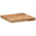 Dessus de table carré 40x40x4 cm bois massif d'acacia - Photo n°5