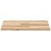 Dessus de table carré 50x50x2 cm bois massif d'acacia - Photo n°4