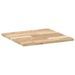 Dessus de table carré 50x50x2 cm bois massif d'acacia - Photo n°7