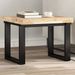 Dessus de table carré 50x50x4 cm bois massif d'acacia - Photo n°1