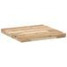 Dessus de table carré 50x50x4 cm bois massif d'acacia - Photo n°7