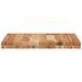 Dessus de table carré 50x50x4 cm bois massif d'acacia - Photo n°6