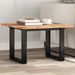 Dessus de table carré 60x60x2 cm bois massif d'acacia - Photo n°1