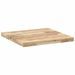 Dessus de table carré 60x60x4 cm bois massif d'acacia - Photo n°5