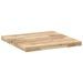 Dessus de table carré 60x60x4 cm bois massif d'acacia - Photo n°7