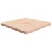Dessus de table carré 70x70x4 cm Bois chêne massif non traité - Photo n°1