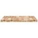 Dessus de table carré 70x70x4 cm bois massif d'acacia - Photo n°6