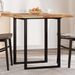 Dessus de table carré 80x80x4 cm bois massif d'acacia - Photo n°1