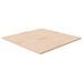 Dessus de table carré 90x90x2,5 cm Bois chêne massif non traité - Photo n°1