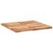 Dessus de table carré 90x90x4 cm bois massif d'acacia - Photo n°7