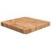 Dessus de table carré Marron clair 40x40x4 cm Bois chêne traité - Photo n°1