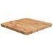 Dessus de table carré Marron clair40x40x2,5cm Bois chêne traité - Photo n°1