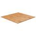 Dessus de table carré Marron clair90x90x2,5cm Bois chêne traité - Photo n°1