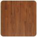 Dessus de table carré Marron foncé 40x40x4 cm Bois chêne traité - Photo n°2