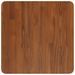 Dessus de table carré Marron foncé 50x50x4cm Bois chêne traité - Photo n°2