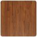 Dessus de table carré Marron foncé 60x60x4cm Bois chêne traité - Photo n°2