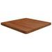 Dessus de table carré Marron foncé 70x70x4cm Bois chêne traité - Photo n°1