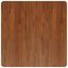 Dessus de table carré Marron foncé 80x80x4cm Bois chêne traité - Photo n°2