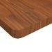 Dessus de table carré Marron foncé 80x80x4cm Bois chêne traité - Photo n°3