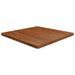 Dessus de table carré Marron foncé 90x90x4cm Bois chêne traité - Photo n°1