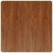 Dessus de table carré Marron foncé 90x90x4cm Bois chêne traité - Photo n°2