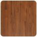 Dessus de table carré Marron foncé40x40x1,5cm Bois chêne traité - Photo n°2