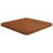 Dessus de table carré Marron foncé40x40x2,5cm Bois chêne traité - Photo n°1