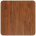 Dessus de table carré Marron foncé40x40x2,5cm Bois chêne traité - Photo n°2