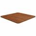 Dessus de table carré Marron foncé50x50x1,5cm Bois chêne traité - Photo n°1