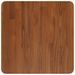 Dessus de table carré Marron foncé50x50x2,5cm Bois chêne traité - Photo n°2