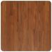 Dessus de table carré Marron foncé60x60x1,5cm Bois chêne traité - Photo n°2