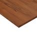 Dessus de table carré Marron foncé80x80x1,5cm Bois chêne traité - Photo n°3