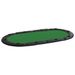 Dessus de table de poker pliable 10 joueurs Vert 208x106x3 cm - Photo n°2