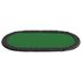 Dessus de table de poker pliable 10 joueurs Vert 208x106x3 cm - Photo n°3