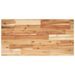 Dessus de table rectangulaire 100x40x2 cm bois massif d'acacia - Photo n°2