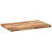 Dessus de table rectangulaire 100x50x4 cm bois massif d'acacia - Photo n°5