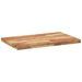 Dessus de table rectangulaire 100x50x4 cm bois massif d'acacia - Photo n°7