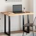 Dessus de table rectangulaire 100x80x2 cm bois massif d'acacia - Photo n°1