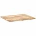 Dessus de table rectangulaire 100x80x4 cm bois massif d'acacia - Photo n°7