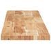 Dessus de table rectangulaire 120x20x2 cm bois massif d'acacia - Photo n°6