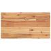 Dessus de table rectangulaire 40x20x2 cm bois massif d'acacia - Photo n°2