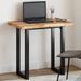 Dessus de table rectangulaire 60x50x4 cm bois massif d'acacia - Photo n°1