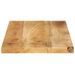 Dessus de table rectangulaire bois massif de manguier brut - Photo n°4