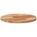 Dessus de table rond Ø40x2 cm bois massif d'acacia - Photo n°7