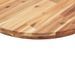 Dessus de table rond Ø40x2 cm bois massif d'acacia - Photo n°8