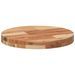 Dessus de table rond Ø40x4 cm bois massif d'acacia - Photo n°5