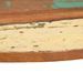 Dessus de table rond 50 cm 15-16 mm Bois de récupération solide - Photo n°5