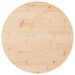 Dessus de table rond Ø50x3 cm bois de pin massif - Photo n°1